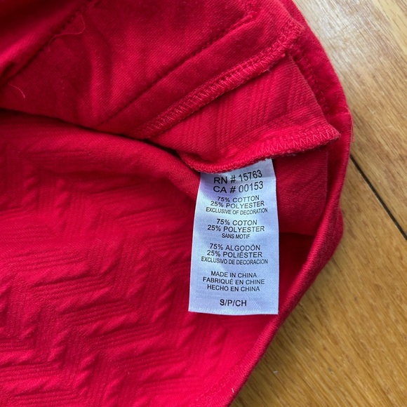 Champion Maryland Terrapins Women's Pullover 1/4 Zip Small Terps Red Sweatshirt - Picture 4 of 9